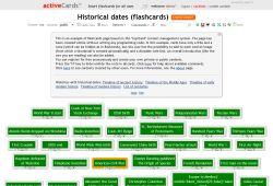 Historical dates|flashcards